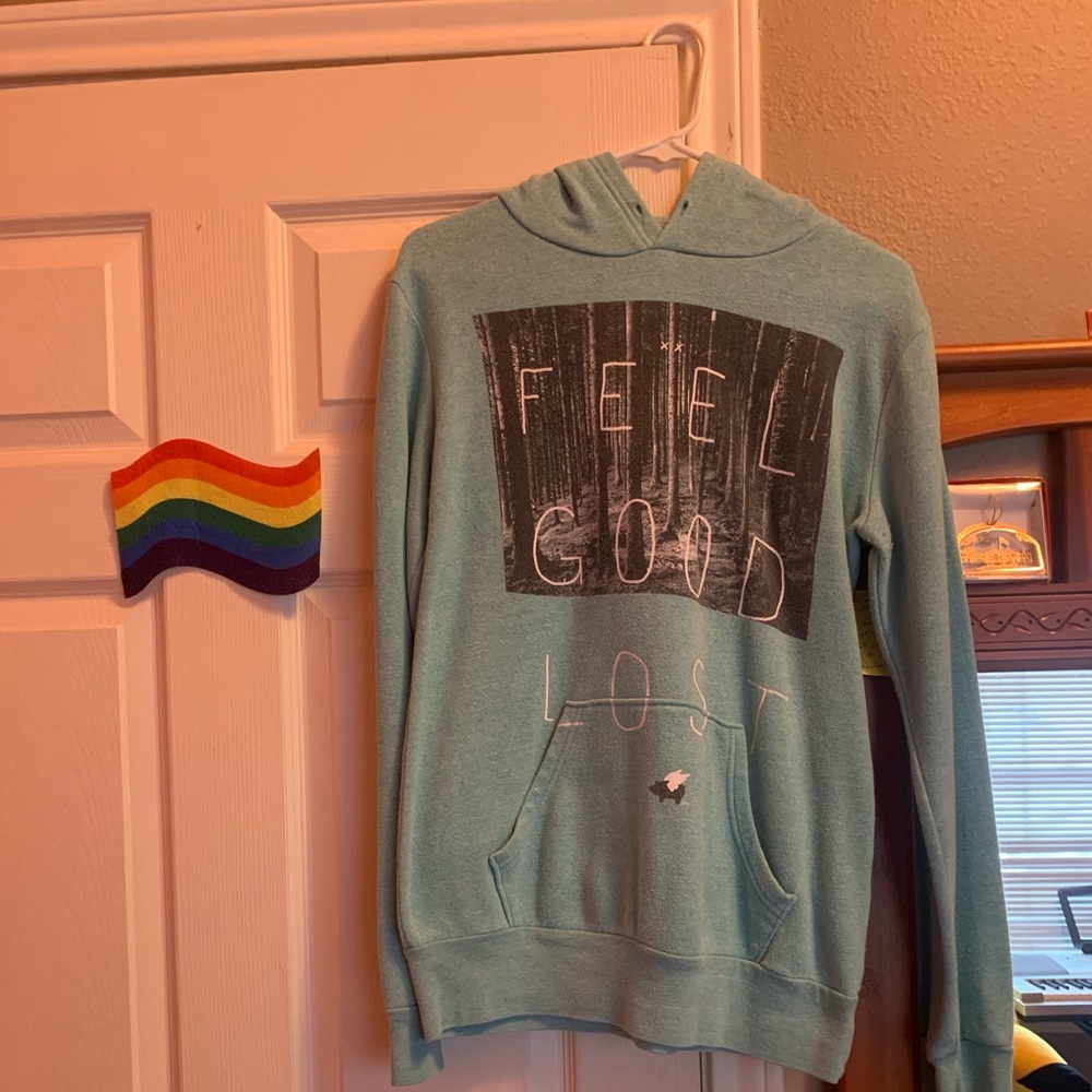 Feel good lost real hoodie